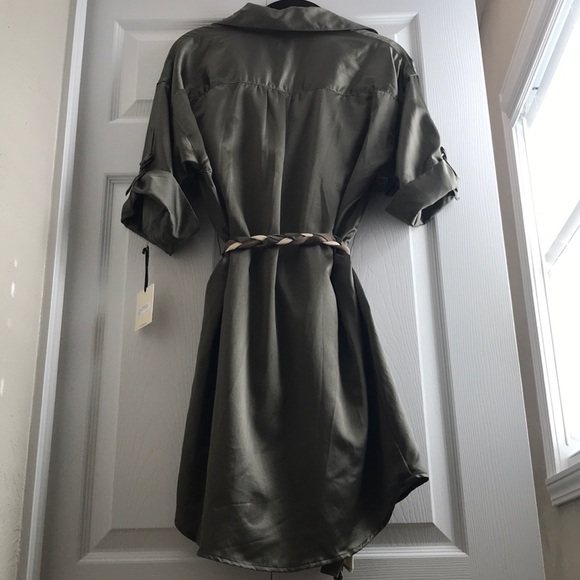 Milly size 4 silk Shirt dress. Brand new. - Picture 7 of 11